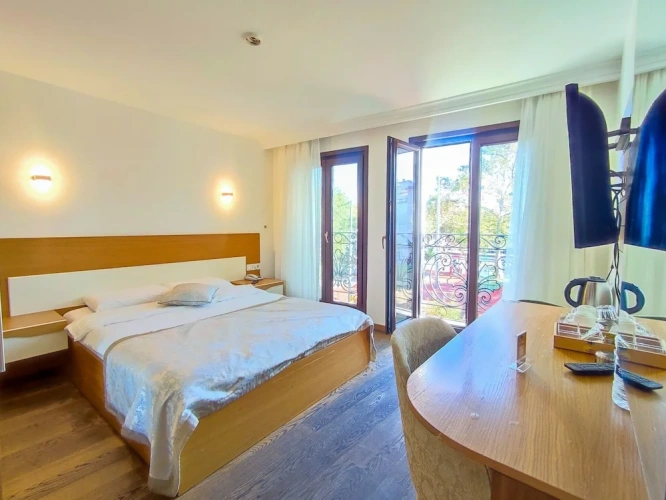 Standard Double room with partial sea view