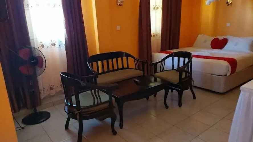 Deluxe Double room with balcony and with pool view