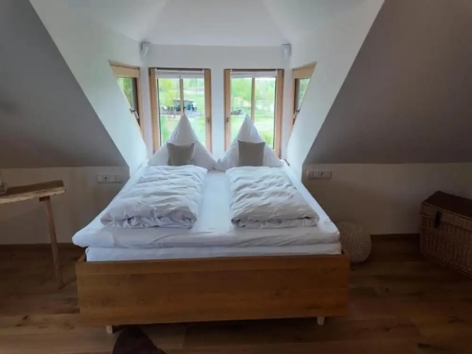 Comfort Double room with balcony and with lake view