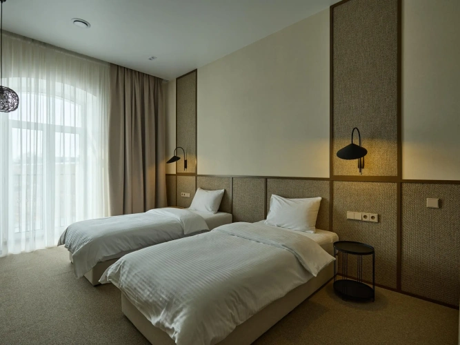 Double room with river view