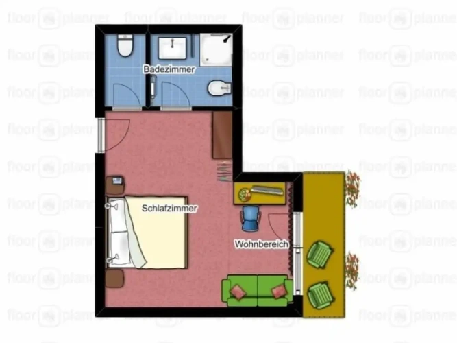 Deluxe Double room with mountain view