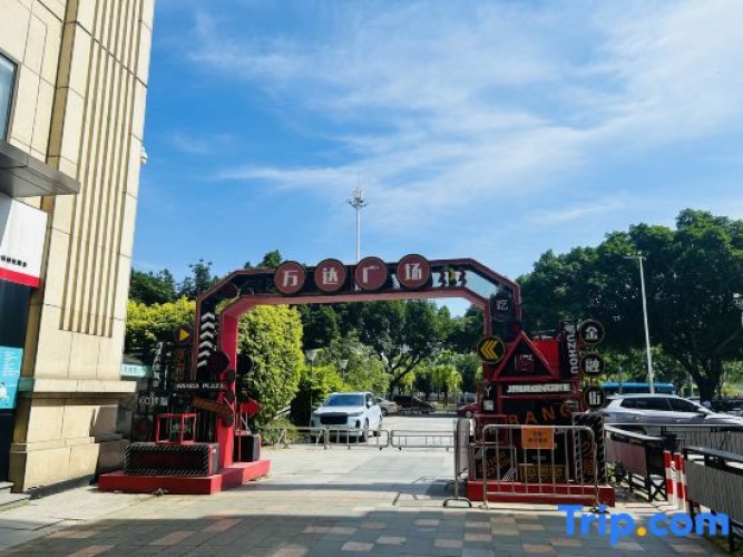Outside