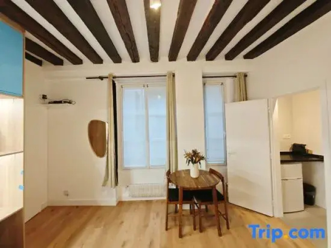 Notre Dame 3-Min Walk-Elegant Studio