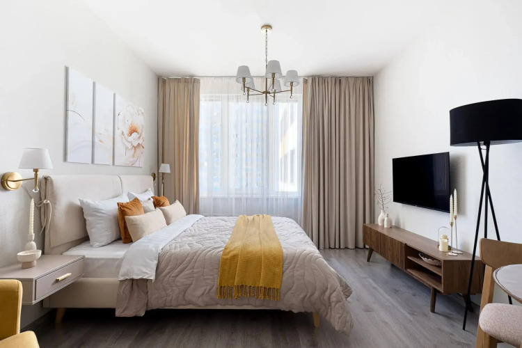 Фотография номера квартиры ModernaFlats у метро Купчино