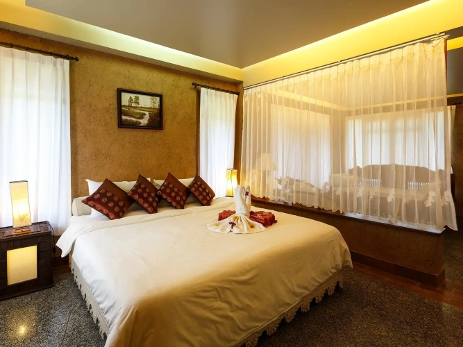 Standard Double room with balcony and with view