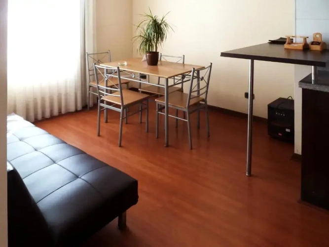 Apartment with balcony and with view