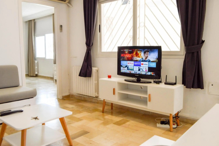 Cosy apartment @ La marsa Corniche-Beach