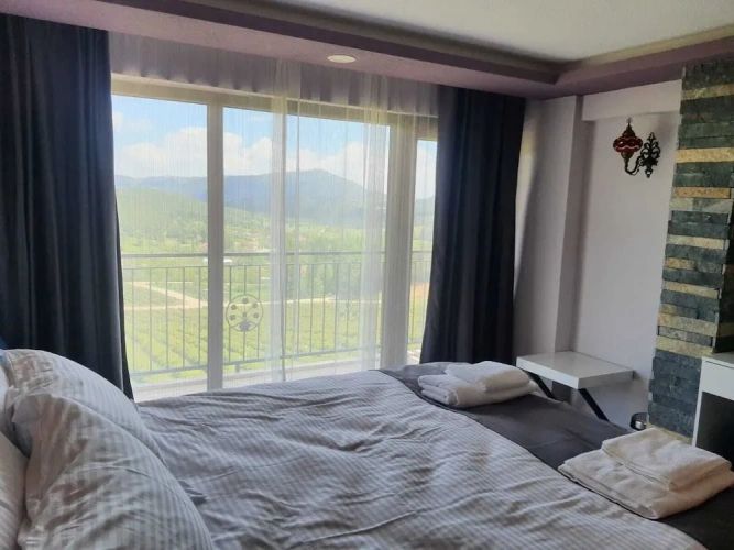 Double Suite with balcony and with mountain view