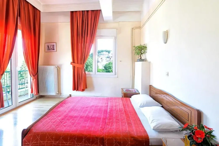 Standard Triple room with balcony and with view
