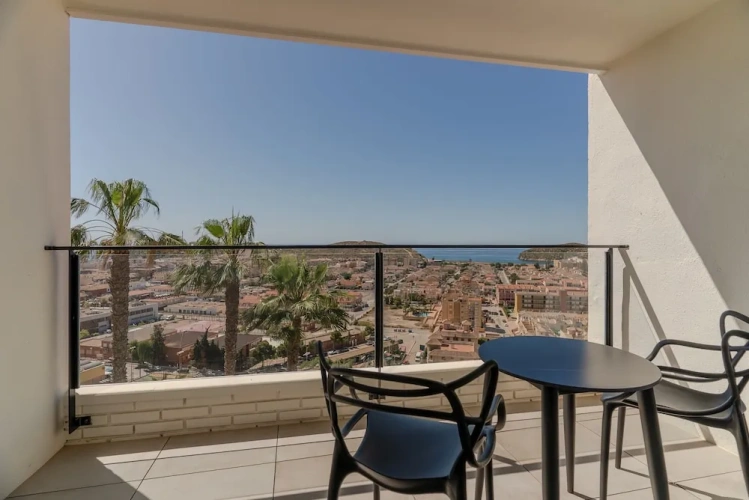 Standard Double Family room with balcony and with sea view