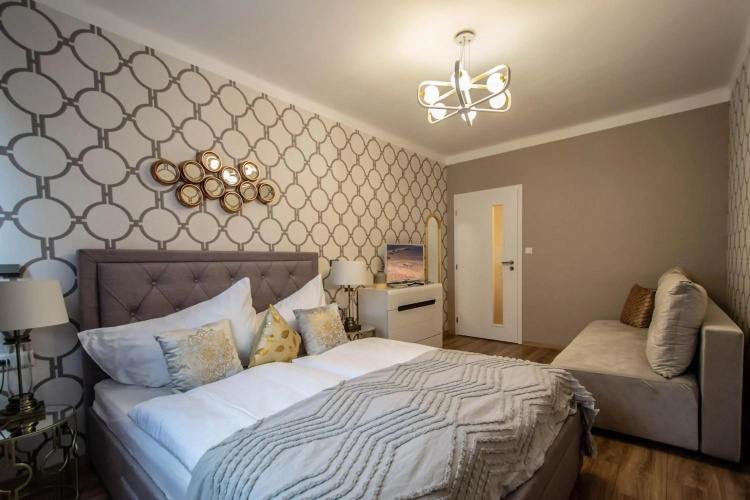 Pastel Art Deco 3BDR Ruterra Apt