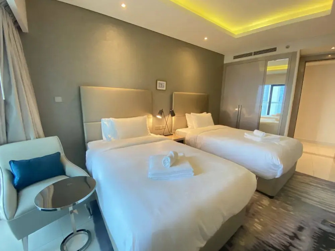 Lux BnB Paramount Tower I Burj Views