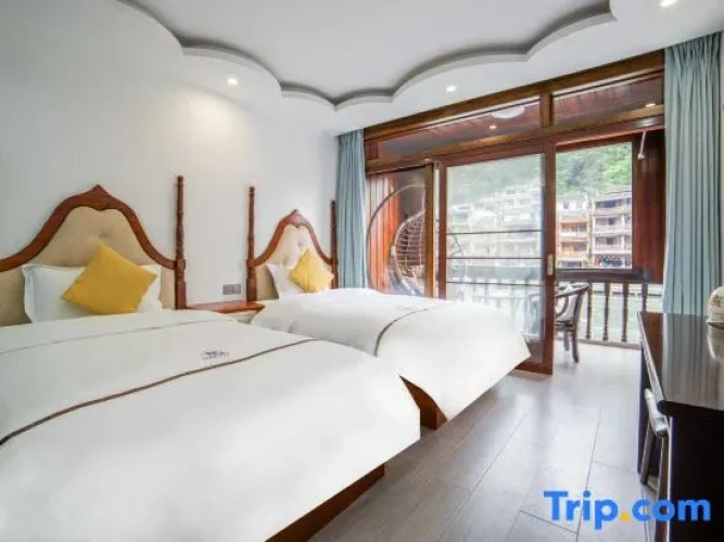 Standard Double room with balcony and with river view