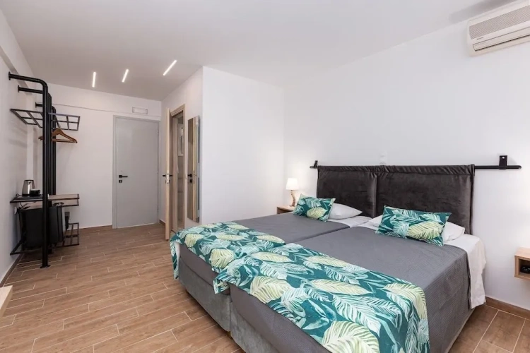 1 Bedroom Deluxe Double room with balcony and with garden view