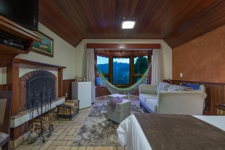 Chalet with panoramic view