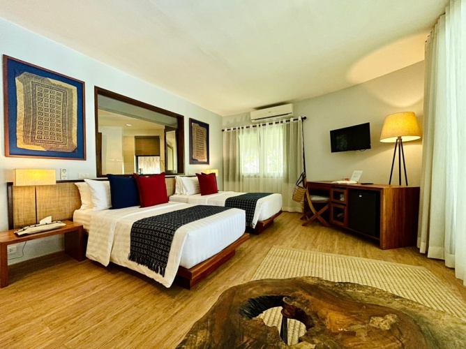 Deluxe Twin room with ocean view