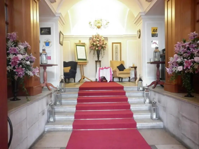 Llansantffraed Court HotelOver view