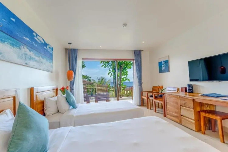 Deluxe Double room with ocean view