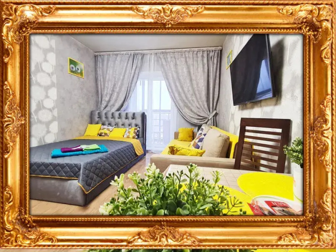 Фотография номера квартиры Апартаменты Новосибирска, ул. Демьяна Бедного, 57-15 этаж