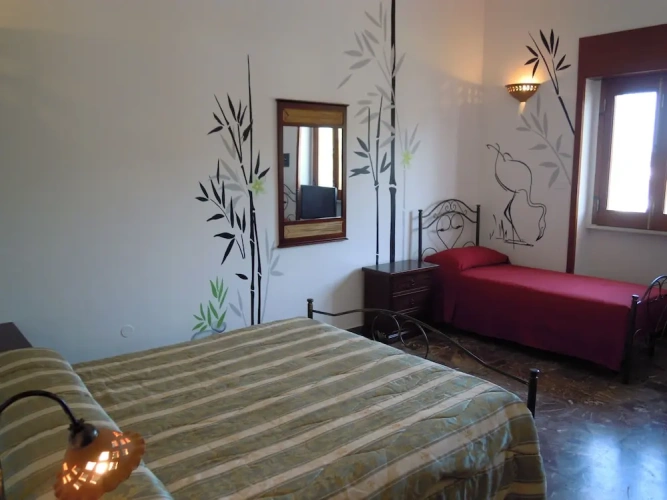 Standard Quadruple room with balcony