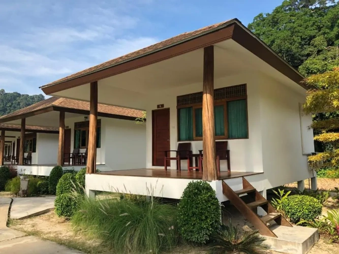 Deluxe Twin Villa with garden view
