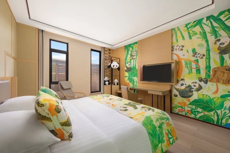 Lovely Panda Deluxe Double room with balcony