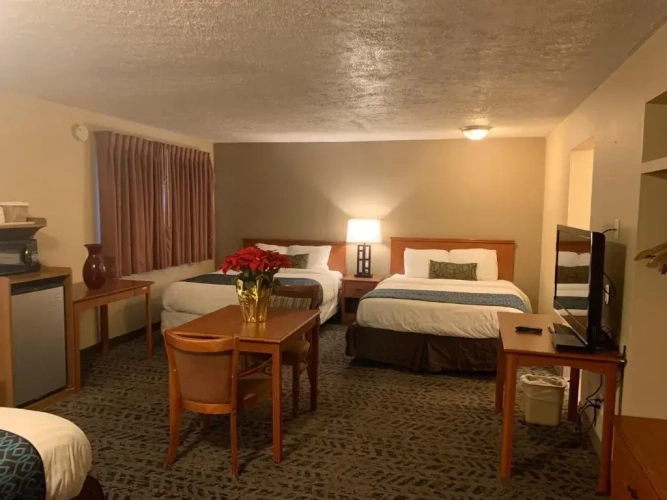 Standard Quadruple room with view