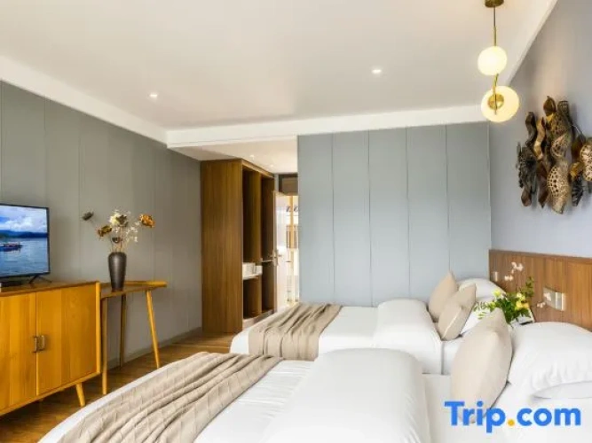 Standard Twin room with balcony and with view