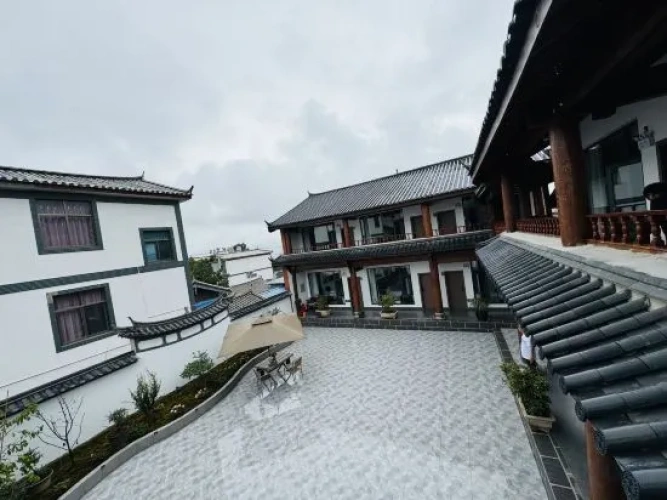 Outside