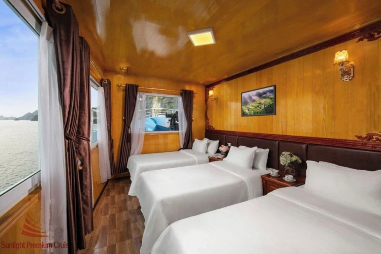 Deluxe Triple room with sea view