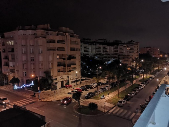 Outside