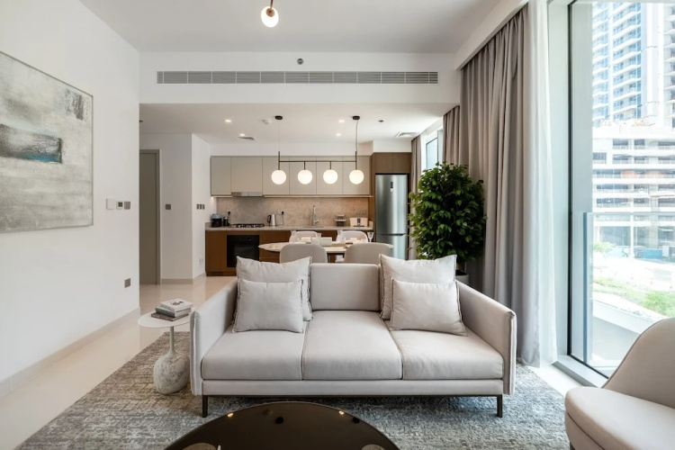 Chic 1BR in Emaar Beachfront