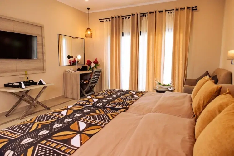 Standard Double room with balcony and with pool view