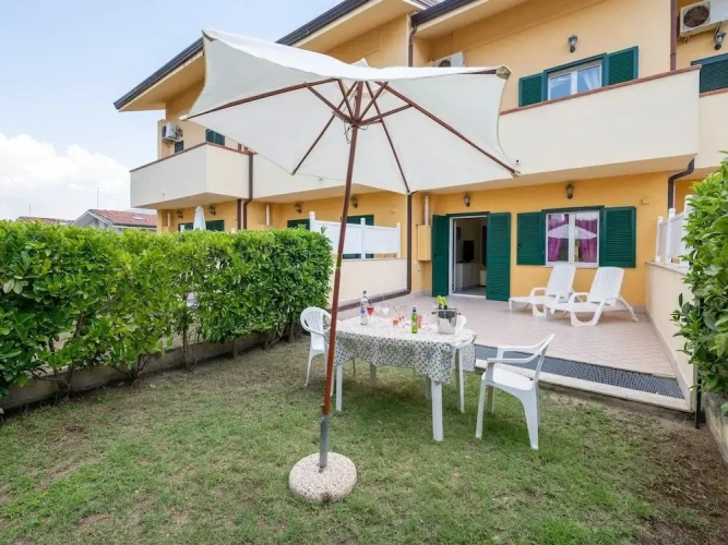 Villa with balcony