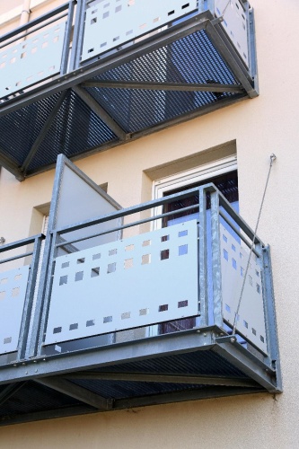 Studio with balcony