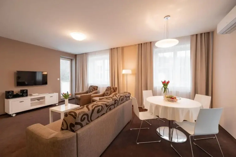 Junior Suite with balcony and with view