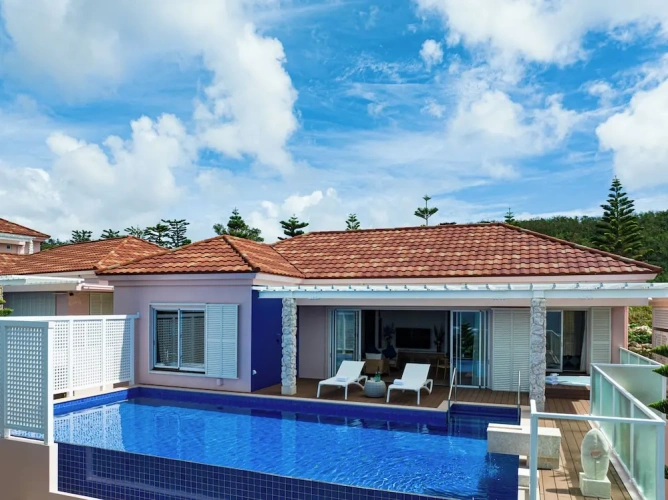 2 Bedrooms Premier Villa with ocean view