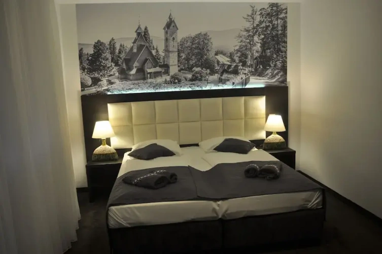 Comfort room with balcony