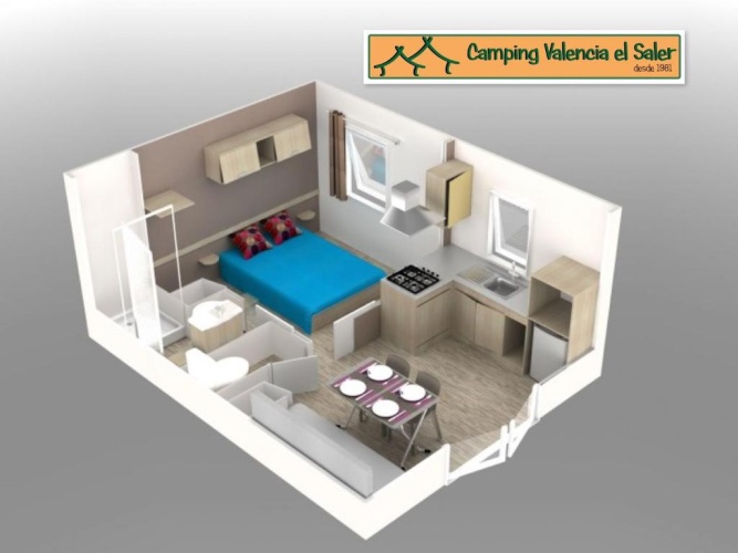 1 Bedroom Bungalow