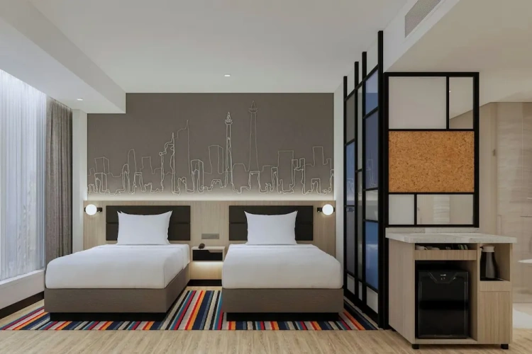 Twin Apartment with city view