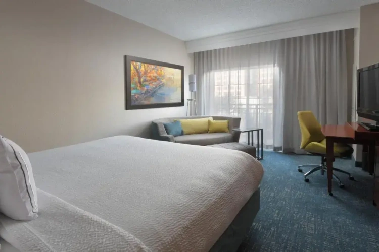 Standard room with balcony and with city view