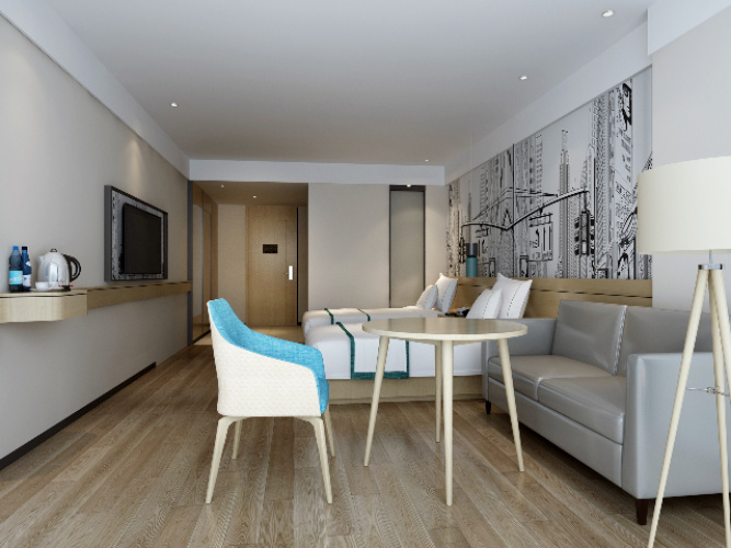 Standard Twin room with river view