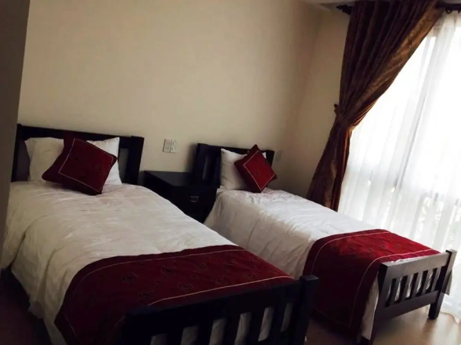 Deluxe Twin room with courtyard view