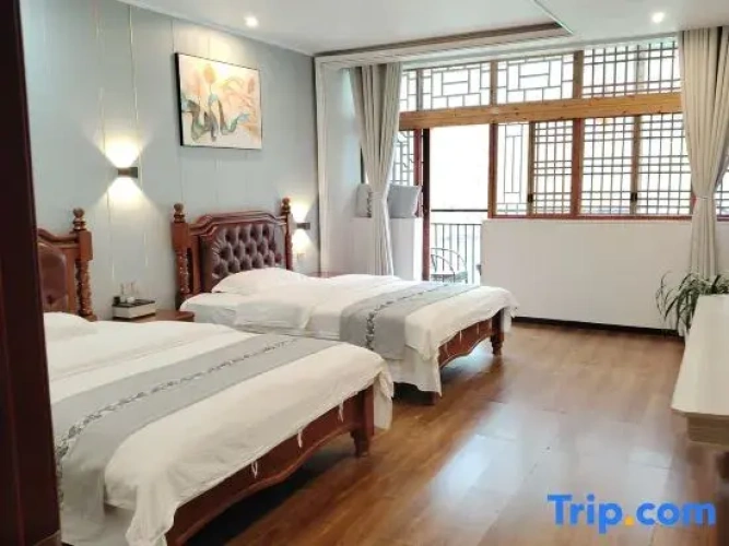 Twin Cottage with balcony and with river view