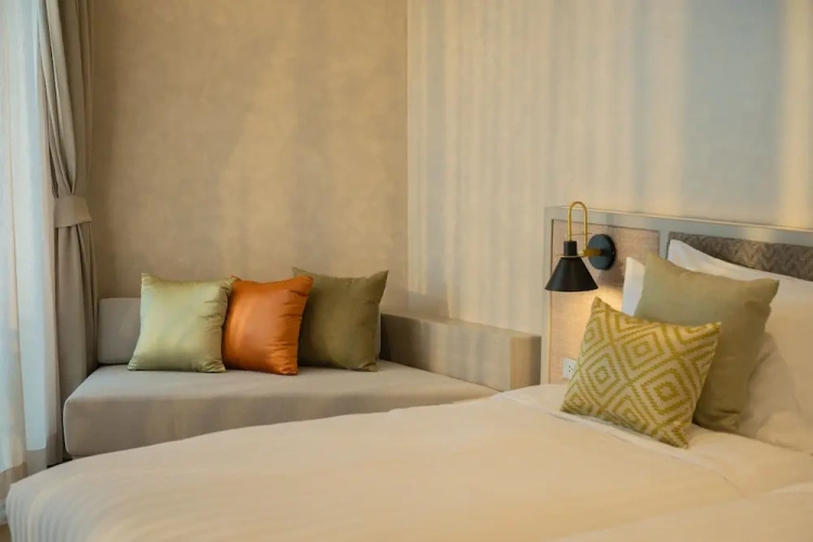 Deluxe room with balcony and with garden view