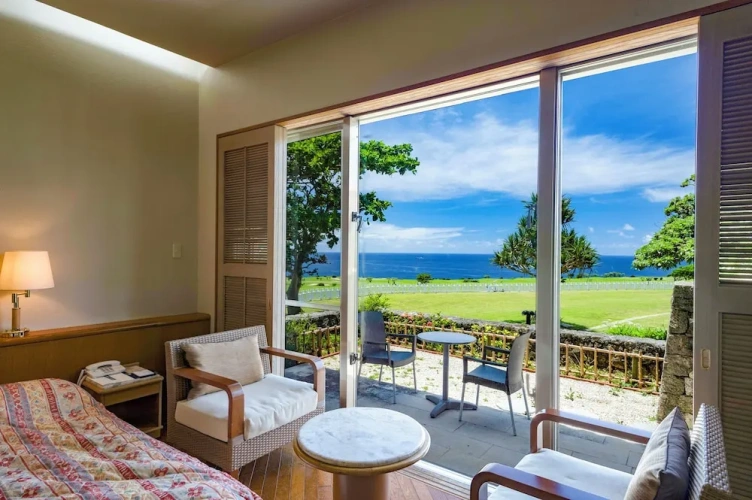 Standard Twin Basement room with ocean view