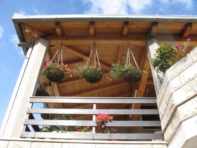 Apartment with balcony and with view