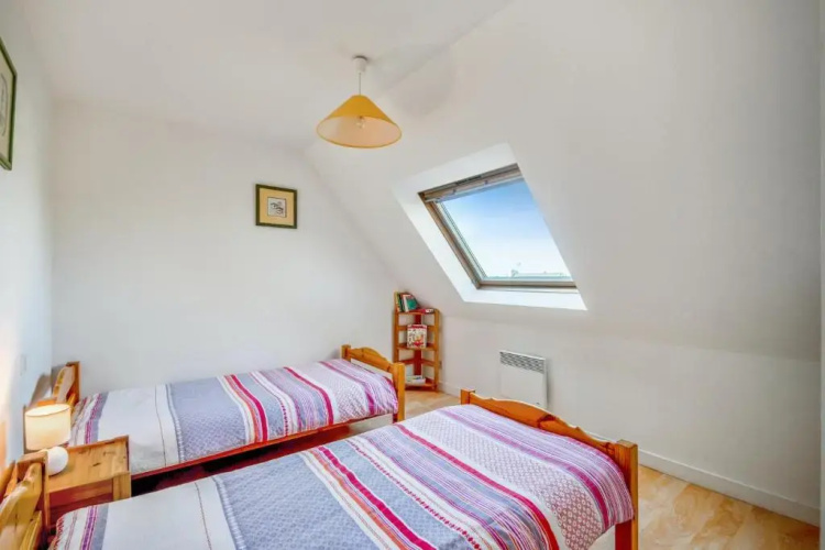 Appartement de 2 chambres avec vue sur la ville et jardin amenage a Arzon a 1 km de la plage