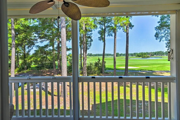 Pool, Patio & Golf Course Views: Myrtle Beach Gem
