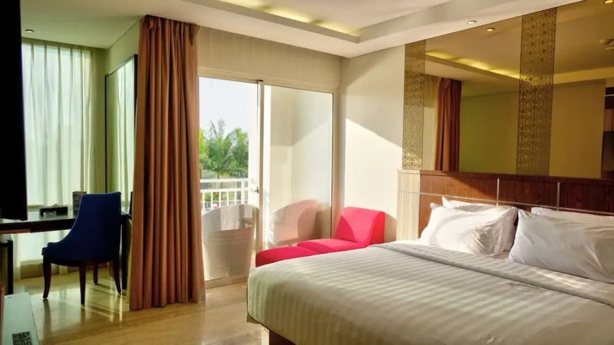 Deluxe Double room with view